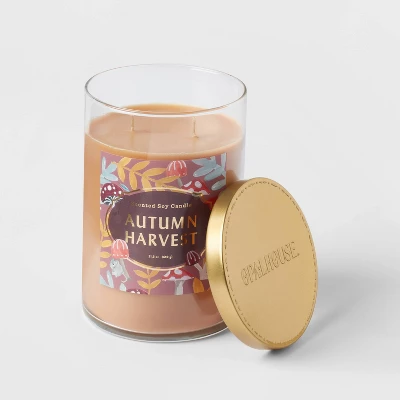 21.5oz Lidded Glass Jar 2-Wick Autumn Harvest Candle - Opalhouse™ 21.5oz Lidded Glass Jar 2-Wick Autumn Harvest Candle - Opalhouse™ -Dream Interiors Shop GUEST 0a0a68a0 9a5b 4161 a788 a9f1dbd78a66