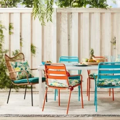 5" X 7" Multi Dot Fringed Outdoor Rug Teal/Pink/Yellow - Opalhouse™ 3 5" X 7" Multi Dot Fringed Outdoor Rug Teal/Pink/Yellow - Opalhouse™ -Dream Interiors Shop GUEST 0b5e6a0b 4b65 4e2a b81e d52869792536