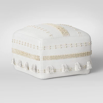 Lory Pouf Textured White - Opalhouse™ Lory Pouf Textured White - Opalhouse™ -Dream Interiors Shop GUEST 1a423fc8 81d2 4b40 9d99 79588f91146c