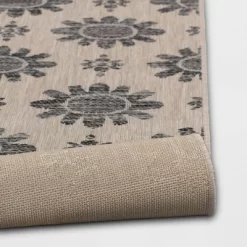 Dark Daisy Outdoor Rug Black - Opalhouse™ 2 Dark Daisy Outdoor Rug Black - Opalhouse™ -Dream Interiors Shop GUEST 2361835e c528 4e8b a801 5b5e7b52de57