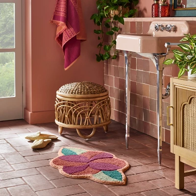 Seasons Go Around Flower Shaped Bath Rug Rose Red - Opalhouse™ Designed with Jungalow™ Seasons Go Around Flower Shaped Bath Rug Rose Red - Opalhouse™ Designed With Jungalow™ -Dream Interiors Shop GUEST 2f6005b7 1cdc 48c6 a39c c0e168b3591f