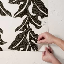 Botanical Leaf Peel And Stick Wallpaper Black/White - Opalhouse™ Designed With Jungalow™ 2 Botanical Leaf Peel And Stick Wallpaper Black/White - Opalhouse™ Designed With Jungalow™ -Dream Interiors Shop GUEST 3095b8ff 6f52 48aa 8a4a 02a4870ccbf4
