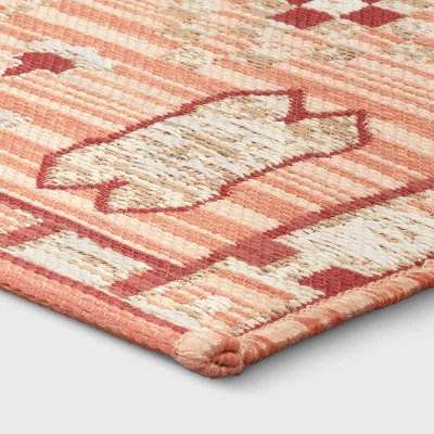 7'x10' Tapestry Rectangular Woven Outdoor Area Rug Red/Pink - Opalhouse™ 7'x10' Tapestry Rectangular Woven Outdoor Area Rug Red/Pink - Opalhouse™ -Dream Interiors Shop GUEST 31057f82 e197 406a bdd0 f839d1cf693f 1