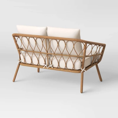 Britanna Patio Loveseat, Outdoor Furniture - Natural - Opalhouse™ Britanna Patio Loveseat, Outdoor Furniture - Natural - Opalhouse™ -Dream Interiors Shop GUEST 3e5f70ee 1fe6 4751 87aa 639e042763e5