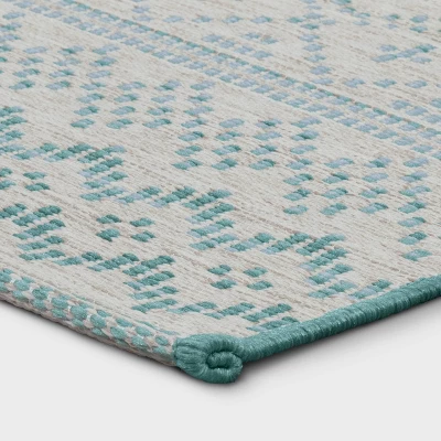 5' x 7' Tapestry Woven Outdoor Rug Aqua - Opalhouse™ 5' X 7' Tapestry Woven Outdoor Rug Aqua - Opalhouse™ -Dream Interiors Shop GUEST 4887fb1c a8b8 4080 91a2 c97f7276e72e