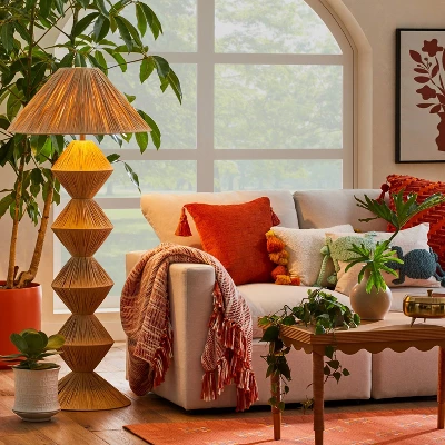 Faux Raffia Floor Lamp Brown (Includes LED Light Bulb) - Opalhouse™ designed with Jungalow Faux Raffia Floor Lamp Brown (Includes LED Light Bulb) - Opalhouse™ Designed With Jungalow -Dream Interiors Shop GUEST 49c60610 50ec 4b41 8ef5 82b7c19180be