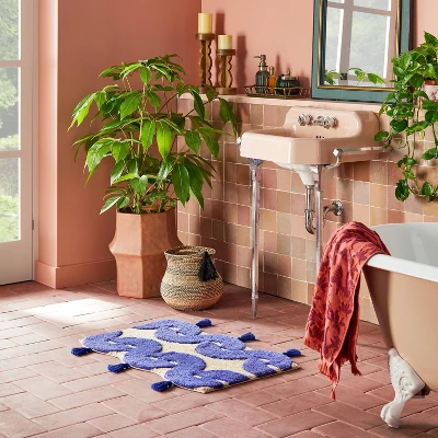 Concentric Wave Blue Bath Rug Blue - Opalhouse™ Designed with Jungalow™ Concentric Wave Blue Bath Rug Blue - Opalhouse™ Designed With Jungalow™ -Dream Interiors Shop GUEST 580f72e0 2a8b 4288 a6ee 85169fa52b32