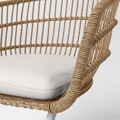 Southport 3pc Motion Patio Chat Set with Metal Legs - Natural/White - Opalhouse™ Southport 3pc Motion Patio Chat Set With Metal Legs - Natural/White - Opalhouse™ -Dream Interiors Shop GUEST 5d2a432c cabf 4662 9bf9 e67a6e679ac1