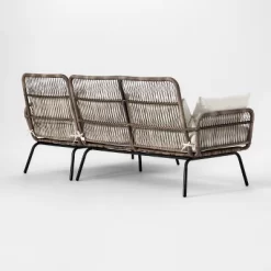 Latigo Patio Sectional Gray/Brown/Linen - Opalhouse™ 2 Latigo Patio Sectional Gray/Brown/Linen - Opalhouse™ -Dream Interiors Shop GUEST 5eae43d8 5c64 4cc3 9138 f7a903fdf2b9