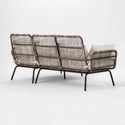 Latigo Patio Sectional Gray/Brown/Linen - Opalhouse™ Latigo Patio Sectional Gray/Brown/Linen - Opalhouse™ -Dream Interiors Shop GUEST 5eae43d8 5c64 4cc3 9138 f7a903fdf2b9