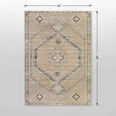 5'x7' Sunset Moroccan Tapestry Rectangular Woven Outdoor Area Rug Light Brown - Opalhouse™ 5'x7' Sunset Moroccan Tapestry Rectangular Woven Outdoor Area Rug Light Brown - Opalhouse™ -Dream Interiors Shop GUEST 600501e1 0d8a 42f2 9afb 1f6245befe8b