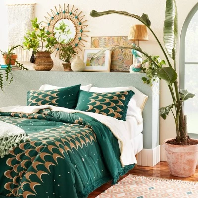 Full/Queen Printed Comforter & Sham Set Teal - Opalhouse™ designed with Jungalow™ Full/Queen Printed Comforter & Sham Set Teal - Opalhouse™ Designed With Jungalow™ -Dream Interiors Shop GUEST 62c0d119 3b39 4e0a bc51 14fae64ad22e