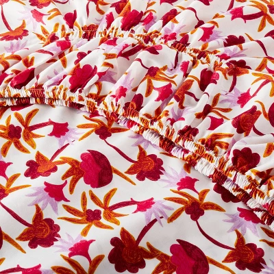 Printed Cotton Percale Sheet Set - Opalhouse™ designed with Jungalow™ Printed Cotton Percale Sheet Set - Opalhouse™ Designed With Jungalow™ -Dream Interiors Shop GUEST 6372ee96 7b25 4ba9 a5f0 72f4828e439b