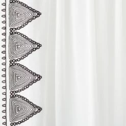 1pc Light Filtering Diamond Border Window Curtain Panel White - Opalhouse™ Designed With Jungalow™ 2 1pc Light Filtering Diamond Border Window Curtain Panel White - Opalhouse™ Designed With Jungalow™ -Dream Interiors Shop GUEST 6a1227ec a22c 4a58 b5cd ea3e9bda3f45