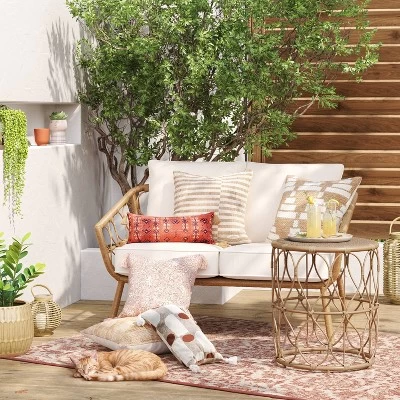 Britanna Patio Loveseat, Outdoor Furniture - Natural - Opalhouse™ Britanna Patio Loveseat, Outdoor Furniture - Natural - Opalhouse™ -Dream Interiors Shop GUEST 76e8efc6 6d5e 42fa 81a8 386f49dccdcd