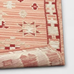 7'x10' Tapestry Rectangular Woven Outdoor Area Rug Red/Pink - Opalhouse™ 2 7'x10' Tapestry Rectangular Woven Outdoor Area Rug Red/Pink - Opalhouse™ -Dream Interiors Shop GUEST 77b641b6 dcd1 40f9 b161 7be739e1e714 1