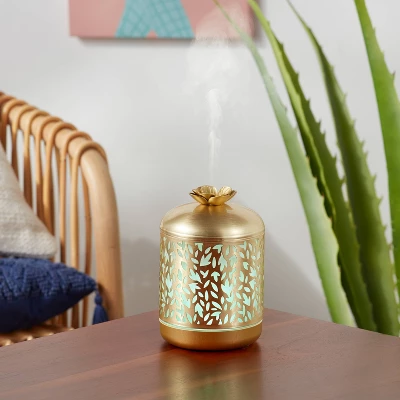 200ml Metal Flower Cutout Color-Changing Oil Diffuser Gold - Opalhouse™ 200ml Metal Flower Cutout Color-Changing Oil Diffuser Gold - Opalhouse™ -Dream Interiors Shop GUEST 77fb4650 e09a 4eb2 8600 a15c6ef93d2c