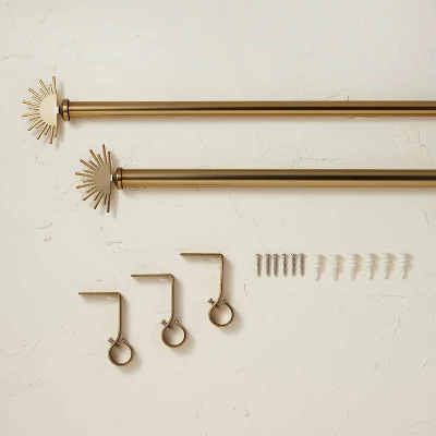 Sunrise Curtain Rod Brass - Opalhouse™ designed with Jungalow™ Sunrise Curtain Rod Brass - Opalhouse™ Designed With Jungalow™ -Dream Interiors Shop GUEST 7e174e0e eb9b 46dc a4f6 b17cbd5e4853