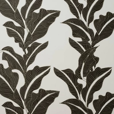 Botanical Leaf Peel and Stick Wallpaper Black/White - Opalhouse™ designed with Jungalow™ Botanical Leaf Peel And Stick Wallpaper Black/White - Opalhouse™ Designed With Jungalow™ -Dream Interiors Shop GUEST 88bc418e 6ebd 4bfb a4a1 caa4d7f658fc