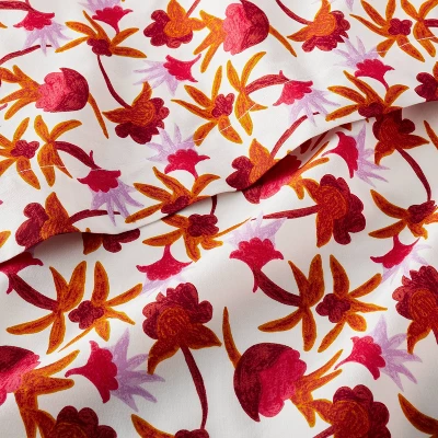 Printed Cotton Percale Sheet Set - Opalhouse™ designed with Jungalow™ Printed Cotton Percale Sheet Set - Opalhouse™ Designed With Jungalow™ -Dream Interiors Shop GUEST 8b19400e 5850 447a a1d9 d8c7fe348e38