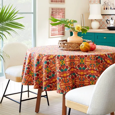 70" Cotton Calling In The Abundance Round Tablecloth with Tassels - Opalhouse™ designed with Jungalow™ 70" Cotton Calling In The Abundance Round Tablecloth With Tassels - Opalhouse™ Designed With Jungalow™ -Dream Interiors Shop GUEST 8f2ca633 6abf 41e0 bc9a f8d11471c037