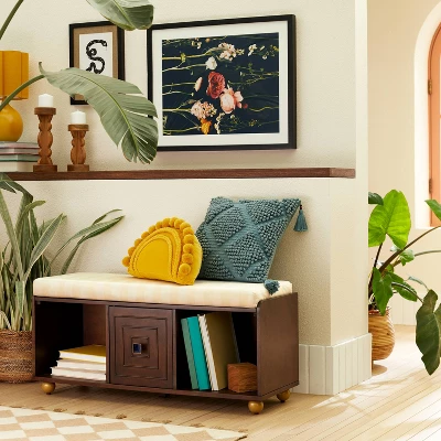 Serra Bench with Cushion - Opalhouse™ designed with Jungalow™ Serra Bench With Cushion - Opalhouse™ Designed With Jungalow™ -Dream Interiors Shop GUEST 924dec4c 54d6 40c9 bbce 7185003a5163