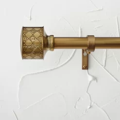 Pierced Drum Curtain Rod Brass - Opalhouse™ Designed With Jungalow™ 2 Pierced Drum Curtain Rod Brass - Opalhouse™ Designed With Jungalow™ -Dream Interiors Shop GUEST 99799094 1591 4a14 8c22 897f62e39ab5