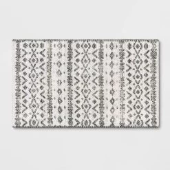 Diamond Printed Accent Aztec Rug Black - Opalhouse™ 3 Diamond Printed Accent Aztec Rug Black - Opalhouse™ -Dream Interiors Shop GUEST 9a5f0d3a 6dc0 4cc2 a7e1 7c16bb3d54a2