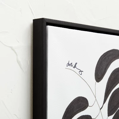(Set of 2) 16" x 20" Leaf Duo Framed Canvases Black - Opalhouse™ designed with Jungalow™ (Set Of 2) 16" X 20" Leaf Duo Framed Canvases Black - Opalhouse™ Designed With Jungalow™ -Dream Interiors Shop GUEST 9d1ec918 6e9d 439f 8273 5fbb89b78db2