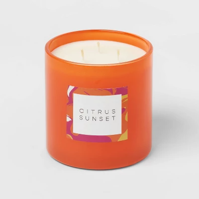 28oz Glass Citrus Sunset Candle Orange - Opalhouse™ 28oz Glass Citrus Sunset Candle Orange - Opalhouse™ -Dream Interiors Shop GUEST a36951ce 846e 4bbc a459 9c6535d06d46