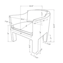 Linaria Fully Upholstered Velvet Accent Chair - Opalhouse™ Designed With Jungalow™ -Dream Interiors Shop GUEST ad17c705 dfa0 46d8 b8c3 dfd39ecea933