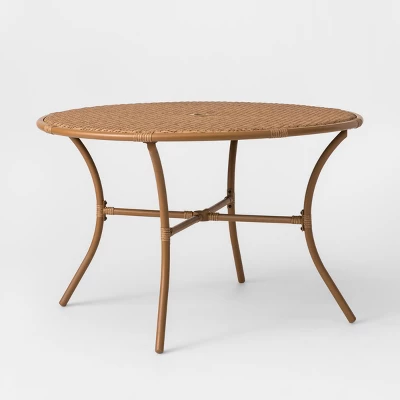 Britanna 4 Person Round Patio Dining Table Brown - Opalhouse™ Britanna 4 Person Round Patio Dining Table Brown - Opalhouse™ -Dream Interiors Shop GUEST aec904da fbbb 4980 a023 b36d1617d0c2