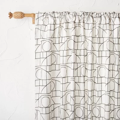 1pc Light Filtering Embroidery Bridges Window Curtain Panel White - Opalhouse™ designed with Jungalow™ 1pc Light Filtering Embroidery Bridges Window Curtain Panel White - Opalhouse™ Designed With Jungalow™ -Dream Interiors Shop GUEST b134425f b085 476d 88d6 dfd35e0ed062