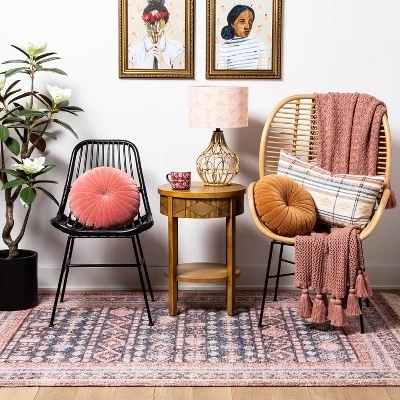 Quilted Velvet Round Throw Pillow - Opalhouse™ Quilted Velvet Round Throw Pillow - Opalhouse™ -Dream Interiors Shop GUEST b388a6c9 081c 4a56 9068 35ecb7d67855