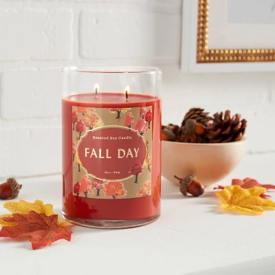 21.5oz Lidded Glass Jar 2-Wick Fall Day Candle - Opalhouse™ 21.5oz Lidded Glass Jar 2-Wick Fall Day Candle - Opalhouse™ -Dream Interiors Shop GUEST b871d0a3 4ceb 4012 b682 623b0309090e