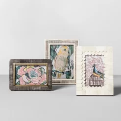 5" X 7" Scratched Bone Photo Frame Light Brown - Opalhouse™ -Dream Interiors Shop GUEST d208eaa2 2cc2 41d8 828d 4840fa5472f7