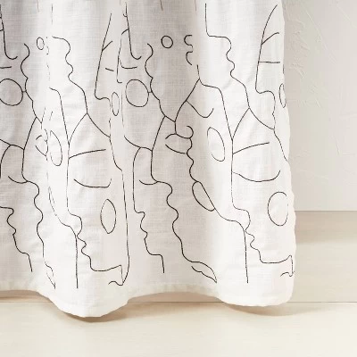 In This Together Shower Curtain White - Opalhouse™ designed with Jungalow™ In This Together Shower Curtain White - Opalhouse™ Designed With Jungalow™ -Dream Interiors Shop GUEST d2a7877a d4db 4b9e ad97 8fecab59e560