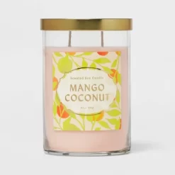 Glass Jar Mango Coconut Candle - Opalhouse™ 2 Glass Jar Mango Coconut Candle - Opalhouse™ -Dream Interiors Shop GUEST d5df7935 c4d2 412c 8399 c3cca94db9a0