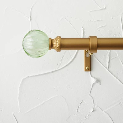 Faux Jade Ball Curtain Rod Brass - Opalhouse™ designed with Jungalow™ Faux Jade Ball Curtain Rod Brass - Opalhouse™ Designed With Jungalow™ -Dream Interiors Shop GUEST d7507ef0 fa5a 4b13 920f 0c72746f2e61