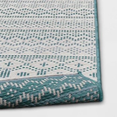 5' x 7' Tapestry Woven Outdoor Rug Aqua - Opalhouse™ 5' X 7' Tapestry Woven Outdoor Rug Aqua - Opalhouse™ -Dream Interiors Shop GUEST d89b2b6c 34c5 4db7 b760 30af76ec6a4a