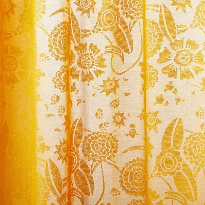 1pc Sheer Idris Printed Burnout Window Curtain Panel Gold - Opalhouse™ designed with Jungalow™ 1pc Sheer Idris Printed Burnout Window Curtain Panel Gold - Opalhouse™ Designed With Jungalow™ -Dream Interiors Shop GUEST d91b5846 d1d4 4ff0 92ac 4bf31cbfcca2
