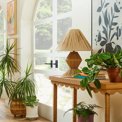 Faux Raffia Table Lamp Brown (Includes LED Light Bulb) - Opalhouse™ designed with Jungalow™ Faux Raffia Table Lamp Brown (Includes LED Light Bulb) - Opalhouse™ Designed With Jungalow™ -Dream Interiors Shop GUEST e9bf297e 12db 44fa a79a bc294c6fd5fe