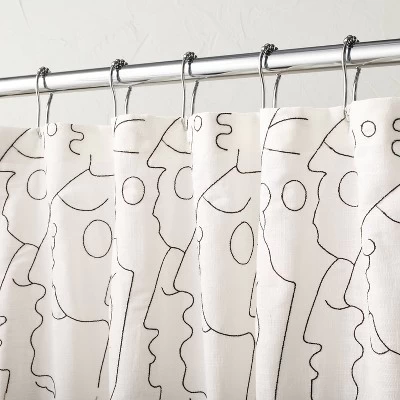 In This Together Shower Curtain White - Opalhouse™ designed with Jungalow™ In This Together Shower Curtain White - Opalhouse™ Designed With Jungalow™ -Dream Interiors Shop GUEST f0cc4d95 852f 4520 bd08 d735ef41edfd
