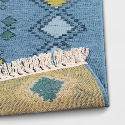 7'x10' Bright Moroccan Rectangular Woven Outdoor Area Rug Indigo - Opalhouse™ 7'x10' Bright Moroccan Rectangular Woven Outdoor Area Rug Indigo - Opalhouse™ -Dream Interiors Shop GUEST f1512d73 cd59 4071 a29a efd457754733